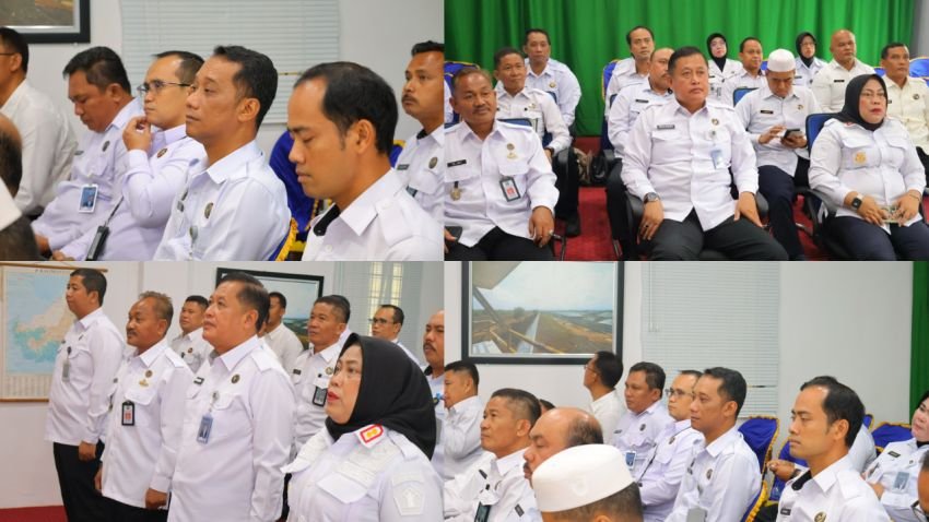 Rutan Rantau Aktif Ikuti Rapat Anev Kemenimipas, Komitmen Wujudkan Birokrasi Profesional