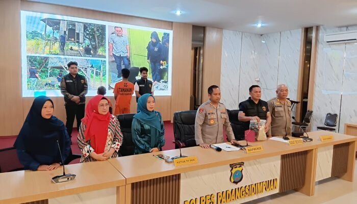 Polres Padangsidimpuan Tangkap Ayah dan Anak atas Kasus P3nc4bul4n Anak Yatim Piatu