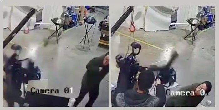 Viral! Robot Humanoid Mengamuk Saat Uji Coba di China , Netizen: Bukti AI Bisa Berbahaya