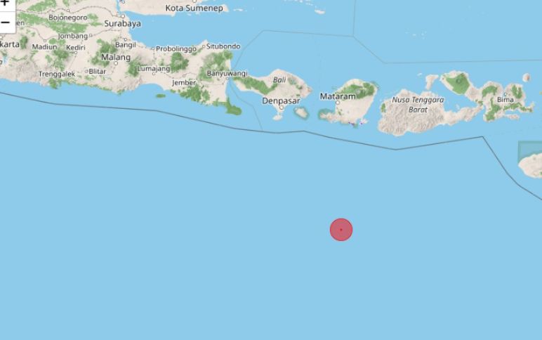 Gempa Magnitudo 5,2 Guncang Barat Daya Lombok Tengah, Terasa Hingga Denpasar