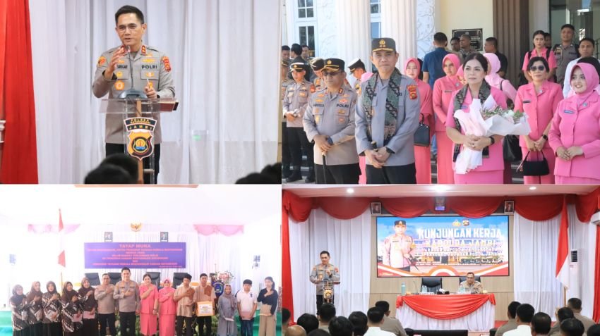 Kapolda Jambi Tegaskan Personel Tidak Boleh Jadi "Preman Berseragam" Saat Kunjungan ke Polres Batanghari