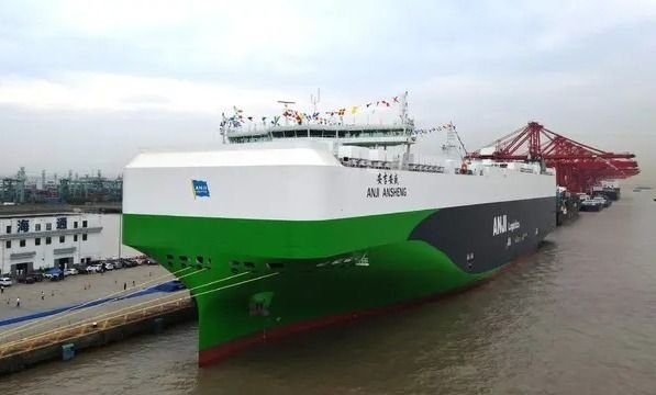 Anji Ansheng, Kapal Pengangkut Mobil Terbesar di Dunia, Resmi Diluncurkan dari Tiongkok