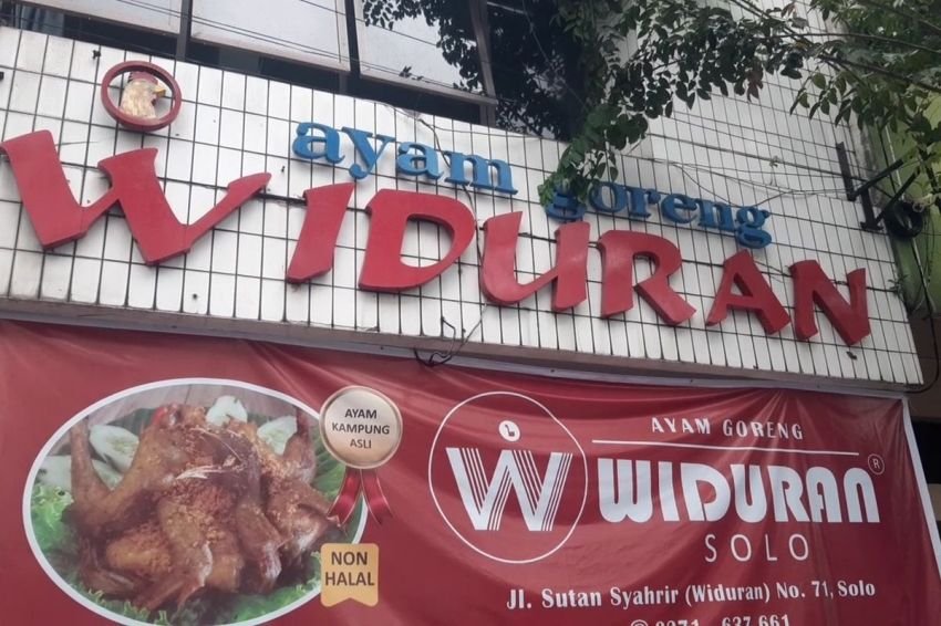 Rumah Makan Ayam Goreng Widuran Solo Jadi Sorotan, Label Nonhalal Baru Dicantumkan Setelah Viral