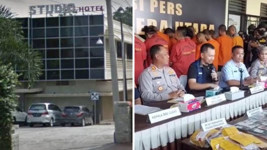 Polda Sumut Bongkar Jaringan Ekstasi di Studio 21 Siantar, Lima Tersangka Ditangkap Termasuk Manajer dan Pemasok Utama