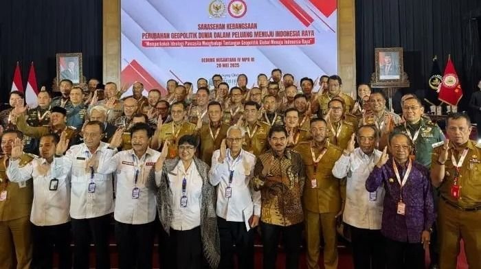 Bupati Taput Hadiri Sarasehan Kebangsaan Bahas Pancasila dan Tantangan Geopolitik Global