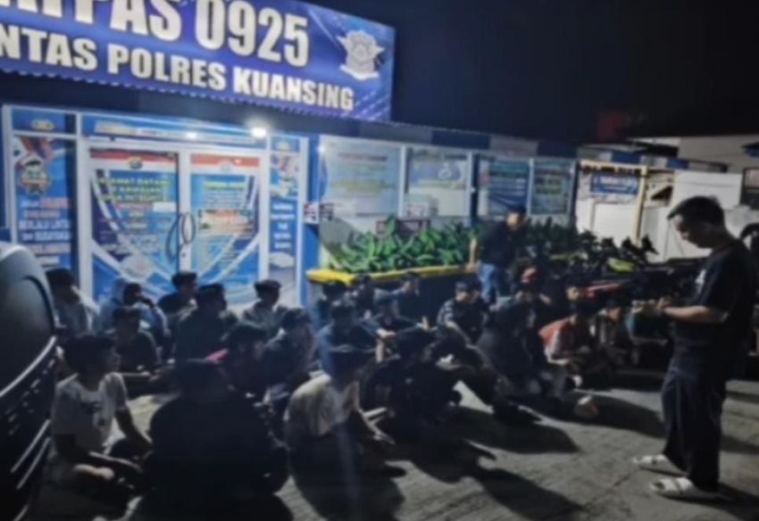 Wakapolres Kuantan Singingi Ditabrak Saat Tertibkan Balapan Liar, Alami Patah Tulang