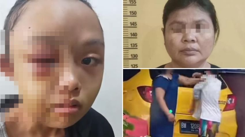 Gadis Yatim Piatu di Kampar Dianiaya Bibi Gara-Gara Cucian Tak Bersih, Pelaku Ditangkap