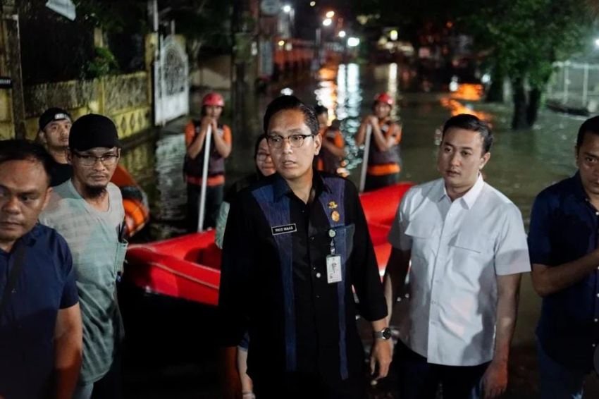 Tinjau Lokasi Banjir di Gedung Johor, Wali Kota Medan Siapkan Solusi Jangka Pendek dan Panjang