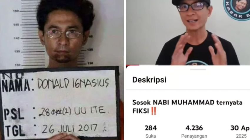 Mantan Narapidana Penistaan Agama, Donald Ignatius Sumanto Kembali Picu Kontroversi: Sebut Nabi Muhammad SAW Tokoh Fiktif