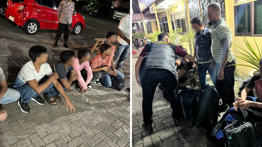 Imigrasi Medan Amankan 23 WNA Asal Bangladesh Tanpa Dokumen Resmi di Pancur Batu