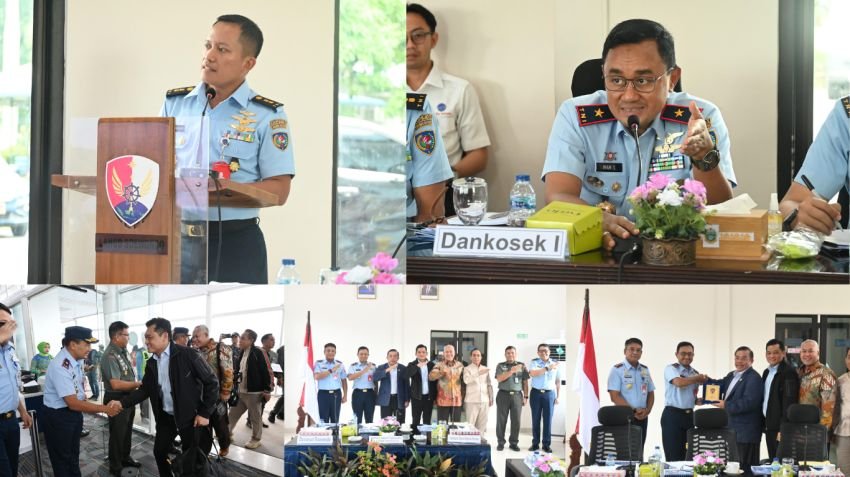 Pansus RUU Pengelolaan Ruang Udara DPR RI Kunjungi Kosek I Medan, Bahas Kedaulatan Udara Nasional