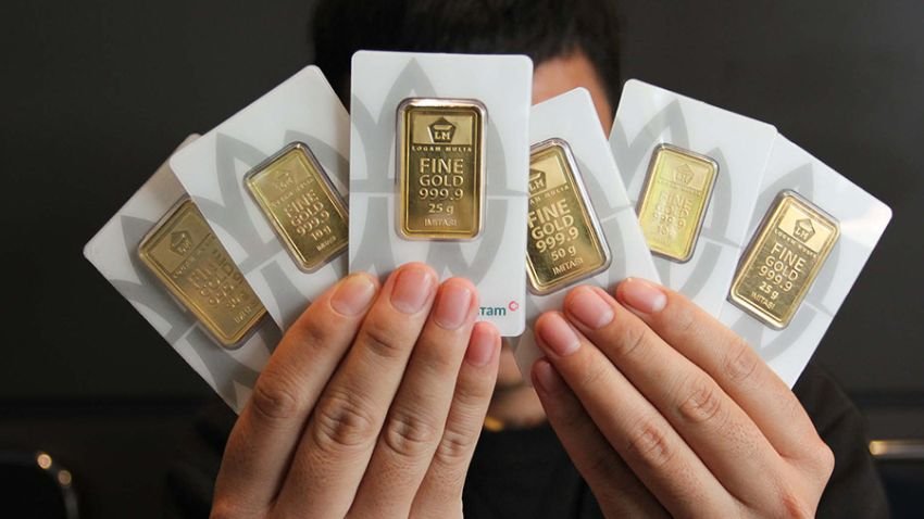 Harga Emas Antam Turun Rp 11 Ribu ke Rp 1,919 Juta per Gram, Harga Buyback Juga Ikut Terkoreksi