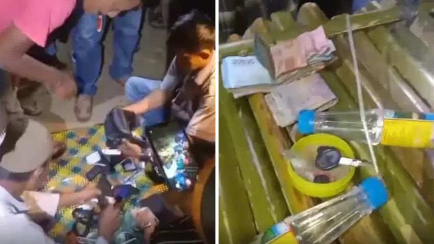 Warga Dusun Sidosari Gerebek Dua Pengedar Sabu, Polisi Amankan Barang Bukti