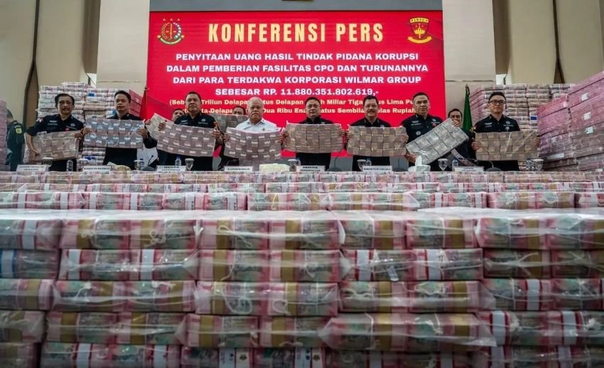 Kejagung Sita Rp11 Triliun dari PT Wilmar Group dalam Kasus Korupsi Ekspor CPO