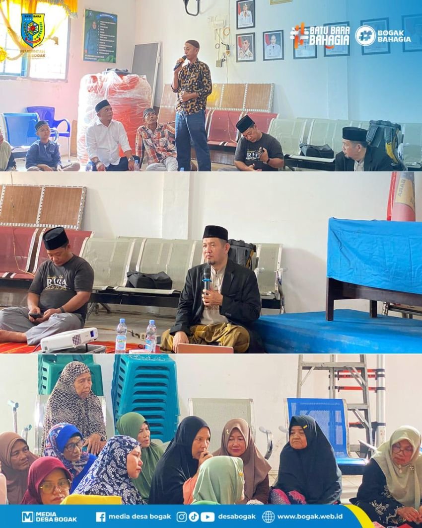 TP PKK Desa Bogak Gelar Pengajian Rutin: Bekal Spiritual Ibu-Ibu Menuju Surga
