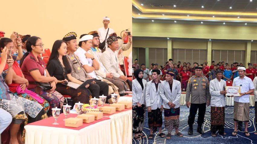 Waka Polres Jembrana Hadiri Pelantikan GERKATIN 2025–2030, Dukung Kesetaraan Disabilitas Rungu