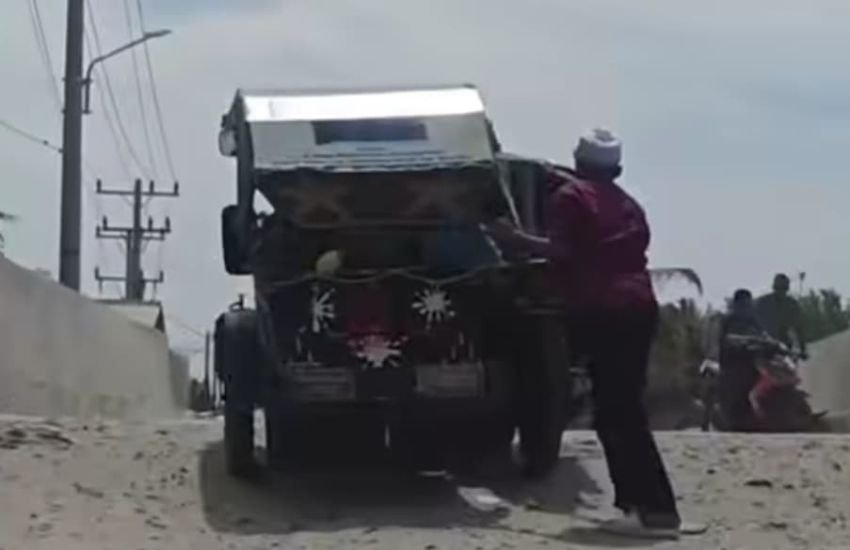 Proyek Rp2,7 Triliun di Batu Bara Dijuluki Masyarakat "Titian Sirotol Mustaqim", Banyak Pengendara Mengeluh