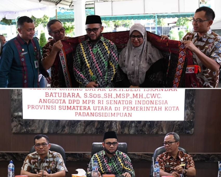 Senator Dedy Iskandar Batubara Kunjungi Padangsidimpuan, Fokus Gali Informasi Soal Program Strategis Nasional