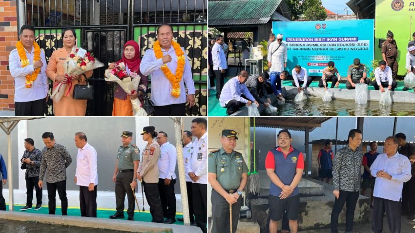 Serah Terima Jabatan Kepala Rutan Kelas IIB Negara Berlangsung Khidmat dan Penuh Apresiasi