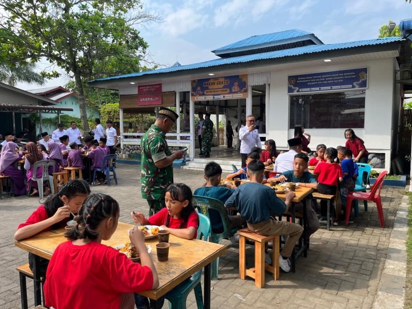 Rutan Kelas I Medan Ajak Anak Panti Asuhan Makan Bersama, Wujudkan Pemasyarakatan yang Humanis