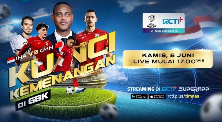 Timnas Indonesia vs China: Jadwal, Link Streaming, dan Tantangan Tanpa 5 Pilar Utama