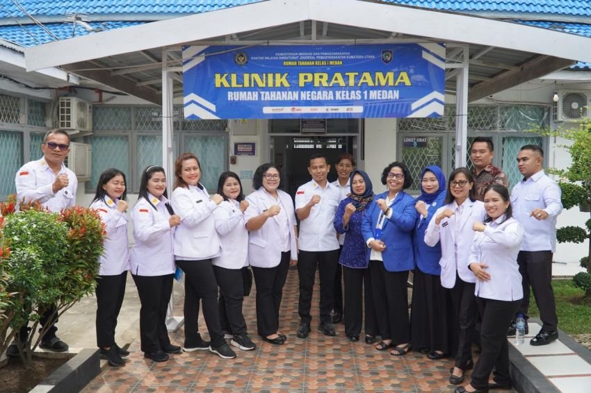 Klinik Rutan Kelas I Medan Jalani Akreditasi, Komitmen Tingkatkan Mutu Pelayanan Kesehatan