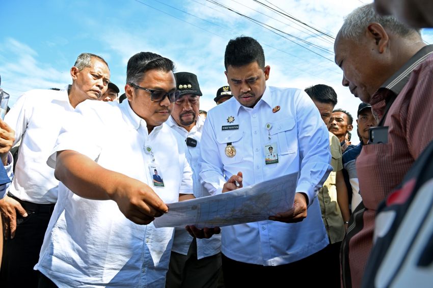 Cegah Krisis Air Pertanian, Gubernur Sumut Fokus Normalisasi Tanggul di Batubara