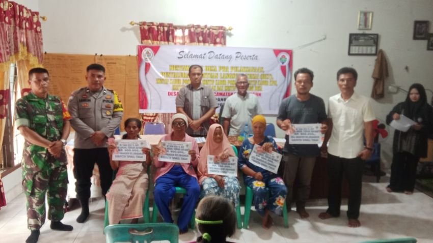 Desa Simanosor Salurkan BLT DD ke 38 KPM, Sertakan Insentif untuk Kader Posyandu & Guru Agama