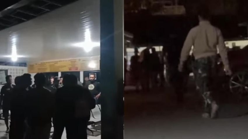 Viral! Oknum Brimob Keroyok Anggota TNI di Gorontalo Gegara Motor, Diduga dalam Pengaruh Alkohol