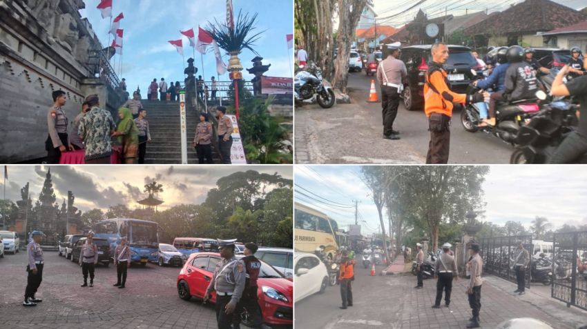 Personil Gabungan Amankan Perayaan Bulan Bung Karno ke-VII di Ardha Candra Art Center