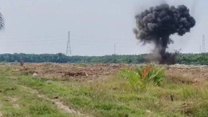 Gegana Meledakkan 20 Bom Mortir di Perkebunan Langkat , Warga: &ldquo;Suaranya Menggelegar sampai ke Desa!&rdquo;