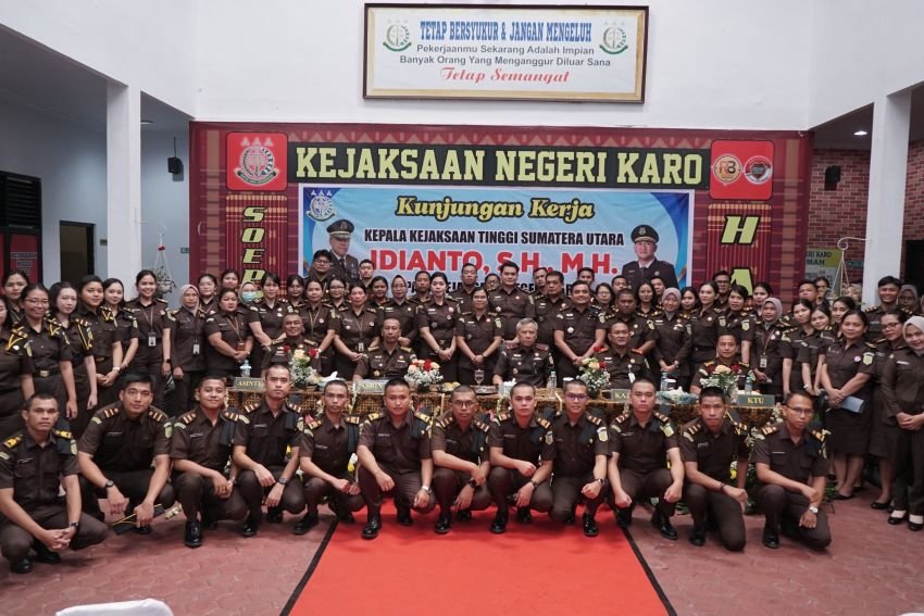 Optimis Raih WBK 2025, Kajati Sumut: Jaga Kekompakan dan Tulus Layani Publik