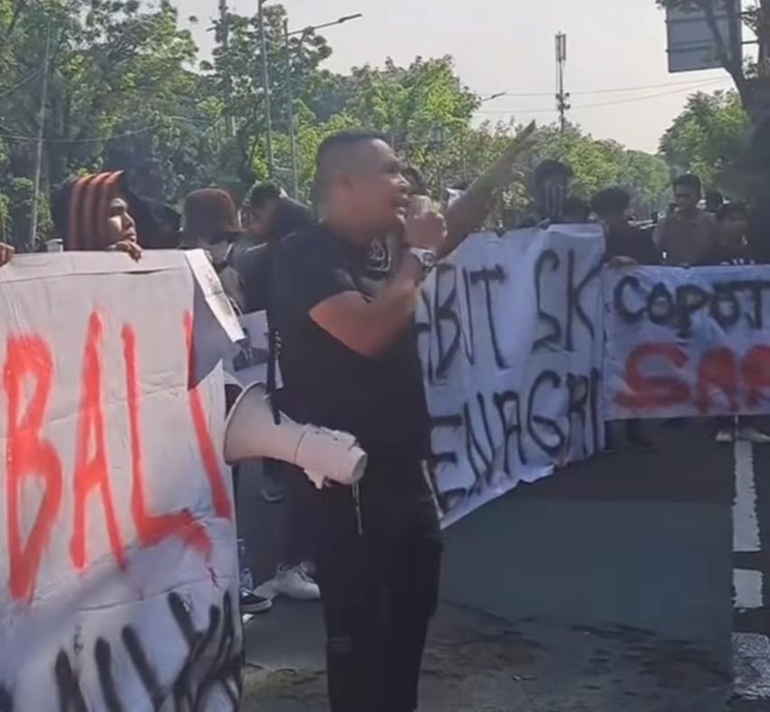 Mahasiswa Aceh Unjuk Rasa Tolak Empat Pulau Masuk Sumut, MoU Helsinki Disinggung