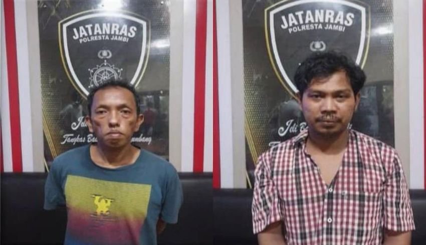 Bongkar Jaringan Pencurian Komponen Tower, Dua Mantan Teknisi Diringkus Tim Jatanras Polresta Jambi