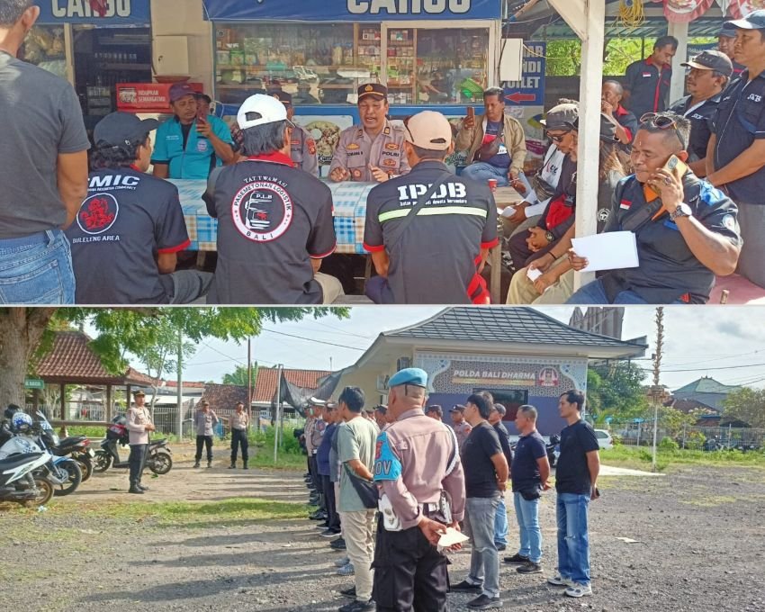 Pengemudi Truk di Jembrana Gelar Aksi Solidaritas, Dukung Mogok Nasional Gerakan Sopir