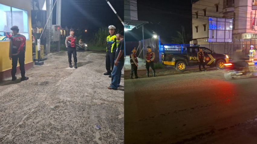 Polres Tapanuli Tengah Intensifkan Blue Light Patrol, Tekan Potensi Kejahatan Malam Hari
