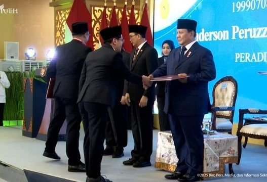 Prabowo ke Hakim Baru: Orang Kecil Hanya Bisa Berharap pada Hakim yang Adil