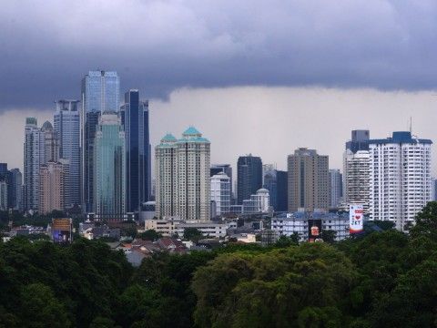 BMKG: Hujan Ringan Guyur Sebagian Besar Wilayah Jakarta Sore dan Malam Ini