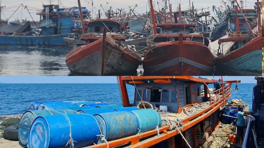 KKP Tertibkan Dua Kapal Ikan di Tapanuli Tengah yang Diduga Langgar Izin Usaha