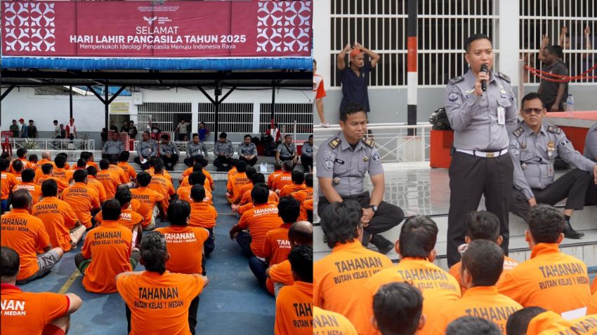 Rutan Kelas I Medan Gelar Sosialisasi Wartelsuspas dan Imbauan Jaga Ketertiban bagi Warga Binaan