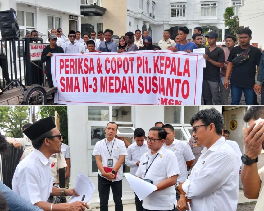 MGN Desak Inspektorat Provinsi Sumut Periksa dan Copot Plt Kepala SMAN 3 Medan