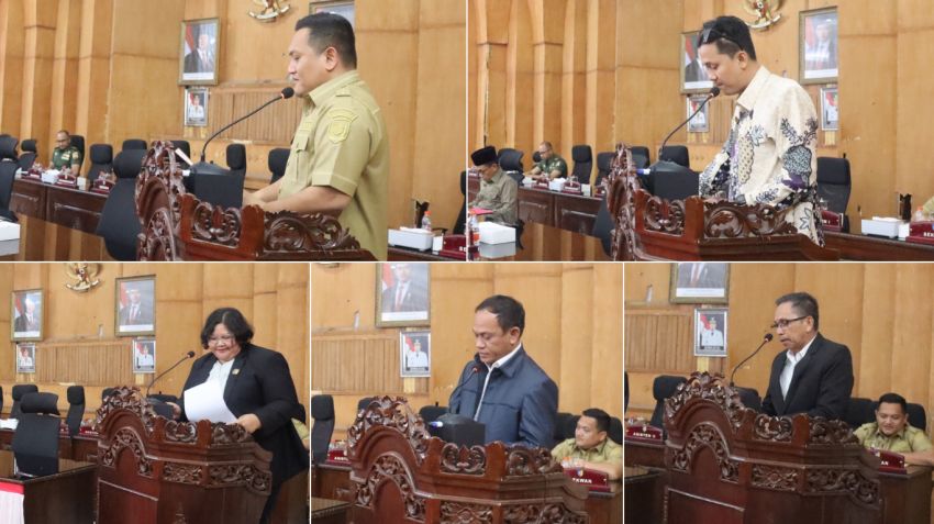 DPRD Batu Bara Gelar Rapat Paripurna Pandangan Umum Fraksi Terhadap Nota Ranperda Pertanggungjawaban APBD 2024