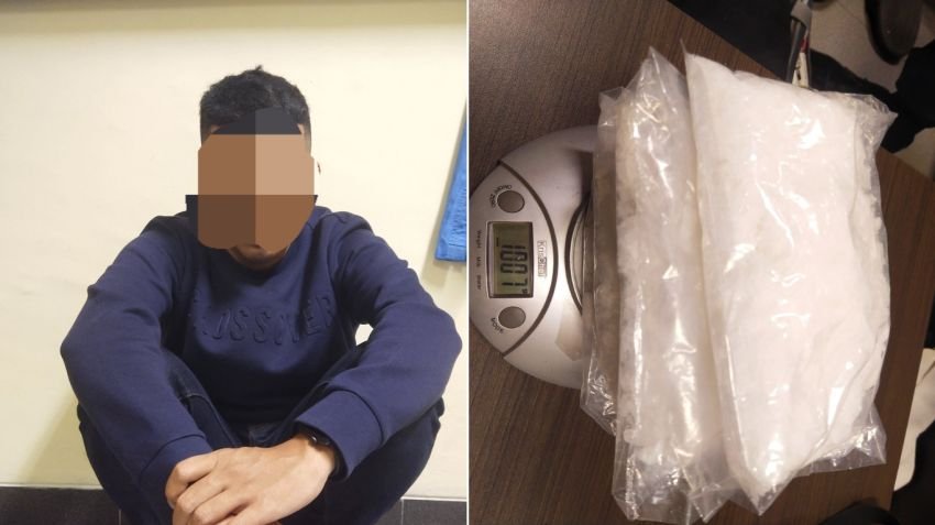 Gagal Terbang ke Lombok, Penumpang Asal Aceh Tertangkap Selundupkan 1 Kg Sabu di Bandara Kualanamu