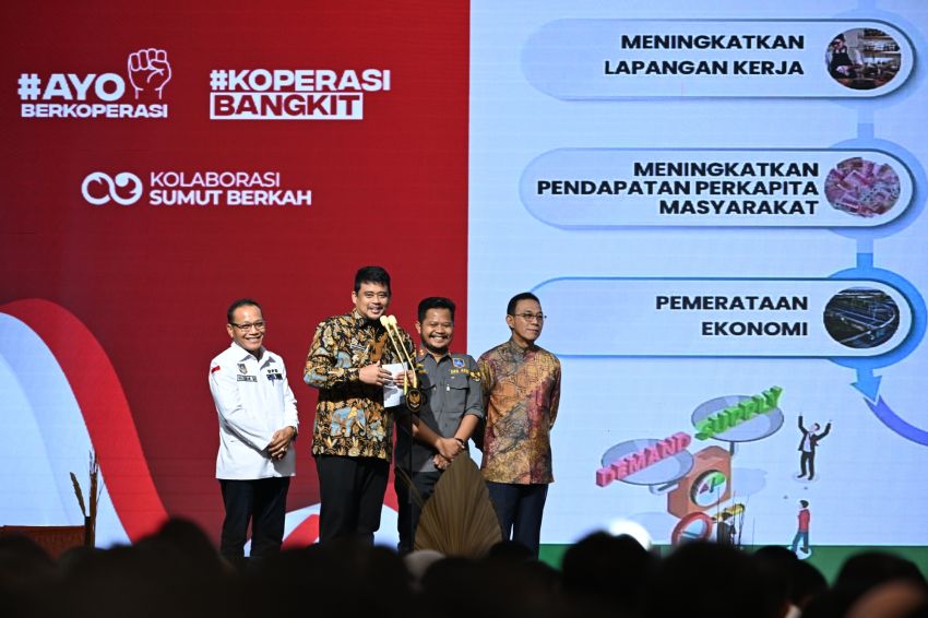 Sumut Capai Target 100%, 6.110 Koperasi Merah Putih Resmi Berdiri di Seluruh Desa dan Kelurahan