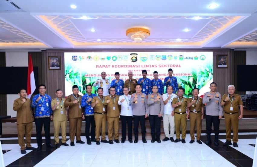 Polda Jambi Gelar Rakor Lintas Sektoral, Dorong Swasembada Jagung dan Ketahanan Pangan Nasional