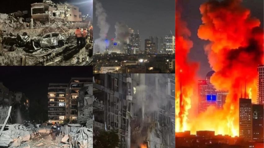 Serangan Rudal Iran Guncang Israel: Tiga T3was, Puluhan Luka, Infrastruktur Lumpuh