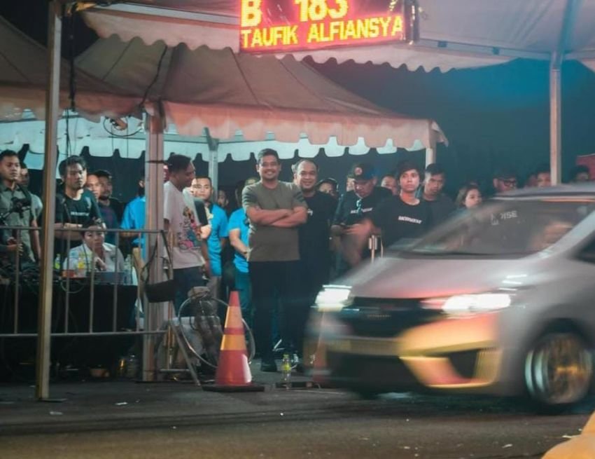 Night Race 2025 Meriah, Bobby Nasution Ajak Anak Muda Salurkan Hobi Otomotif Secara Positif