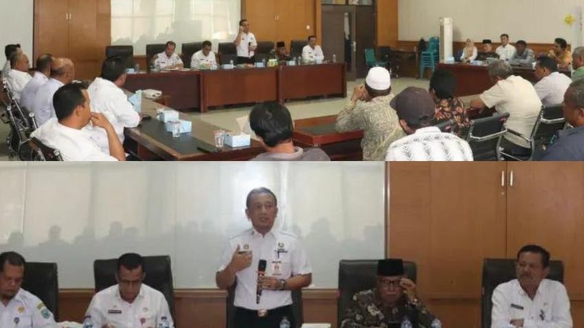 Pemkab Paluta Gelar Rapat Tindak Lanjut Sengketa Lahan dengan PT Toba Pulp Lestari