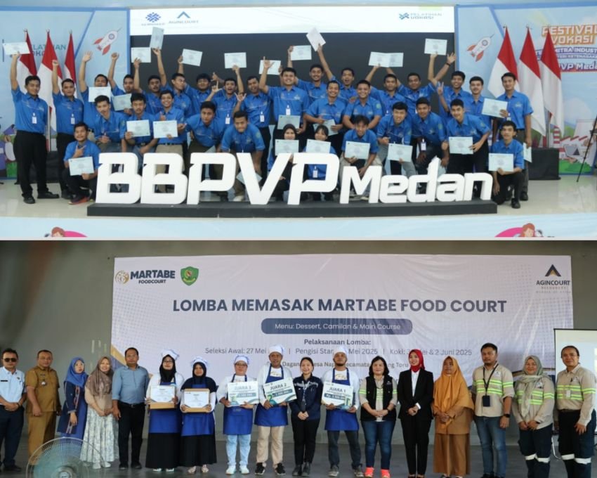 Agincourt Resources Wujudkan Peluang Ekonomi Berkelanjutan Melalui Kuliner dan Vokasi di Tapanuli Selatan