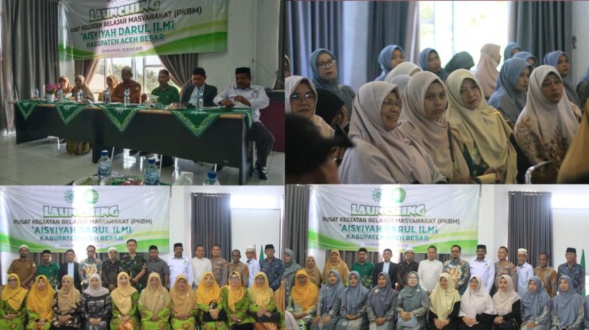 PKBM ‘Aisyiyah Darul Ilmi Resmi Diluncurkan, Dorong Pendidikan Nonformal di Aceh Besar